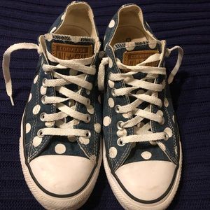 Women’s polka dot Converse All Stars